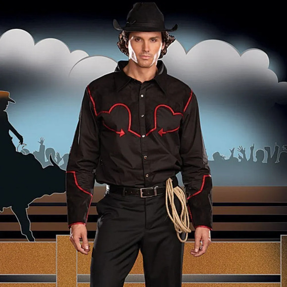 Dreamgirl Other - Sexy Dreamgirl Adult Men's Halloween Buck Wild Buckin' Bronco Cowboy Costume